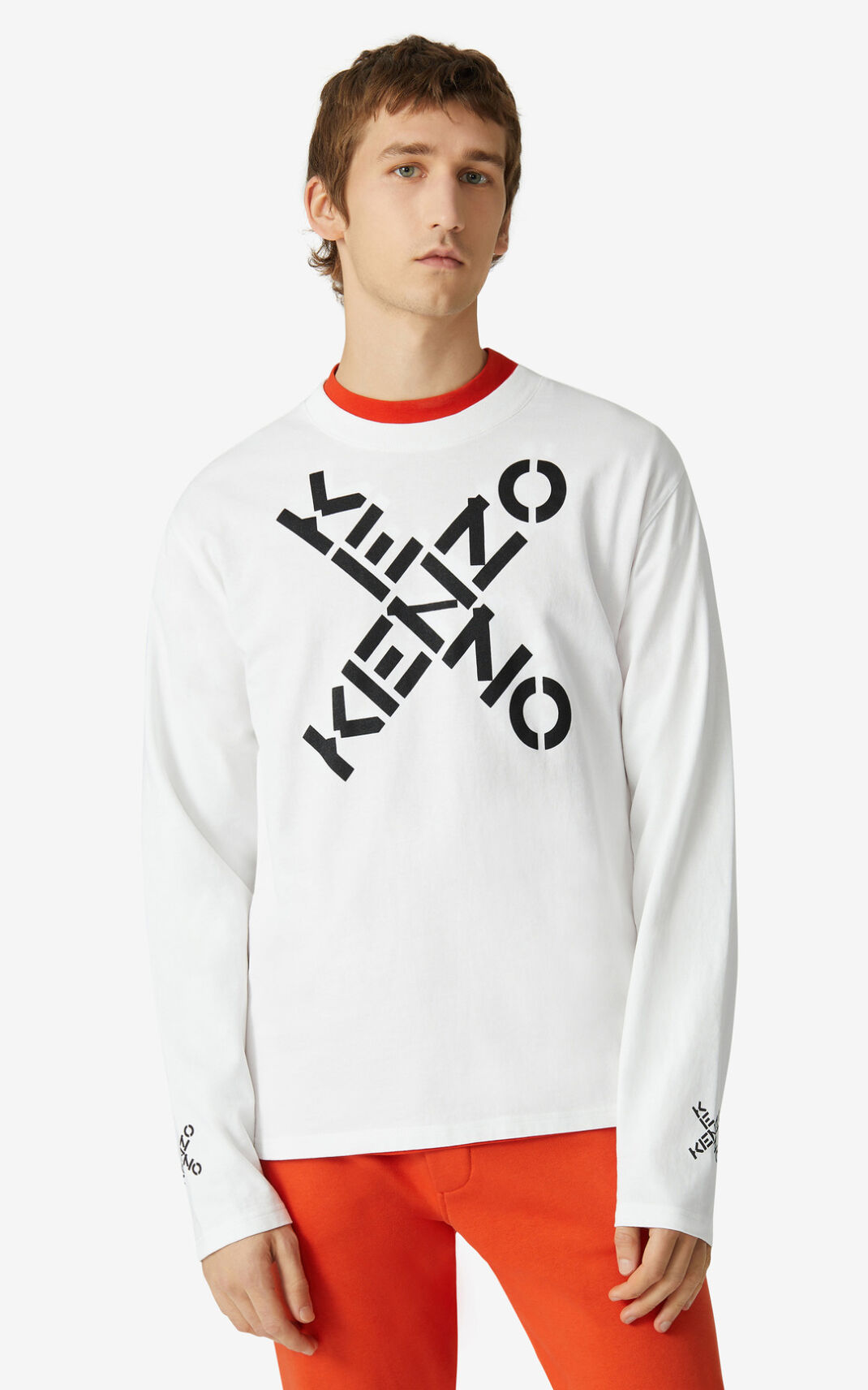 Kenzo Sport Big X T Shirt Herr | 51420-ZGAD